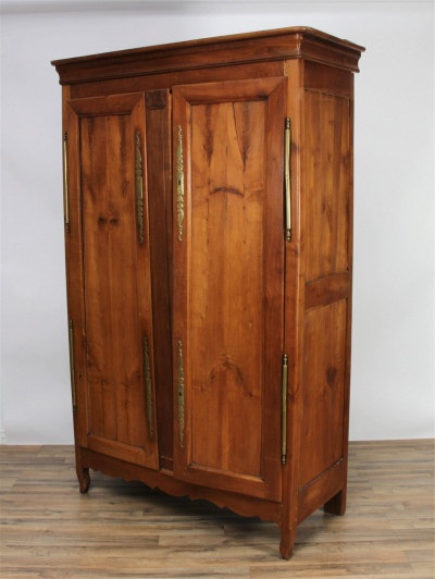 Image for Lot French Provincial Cherry Armoire