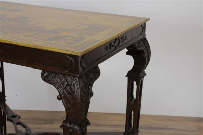 George III Style Chinoiserie Decorated Table