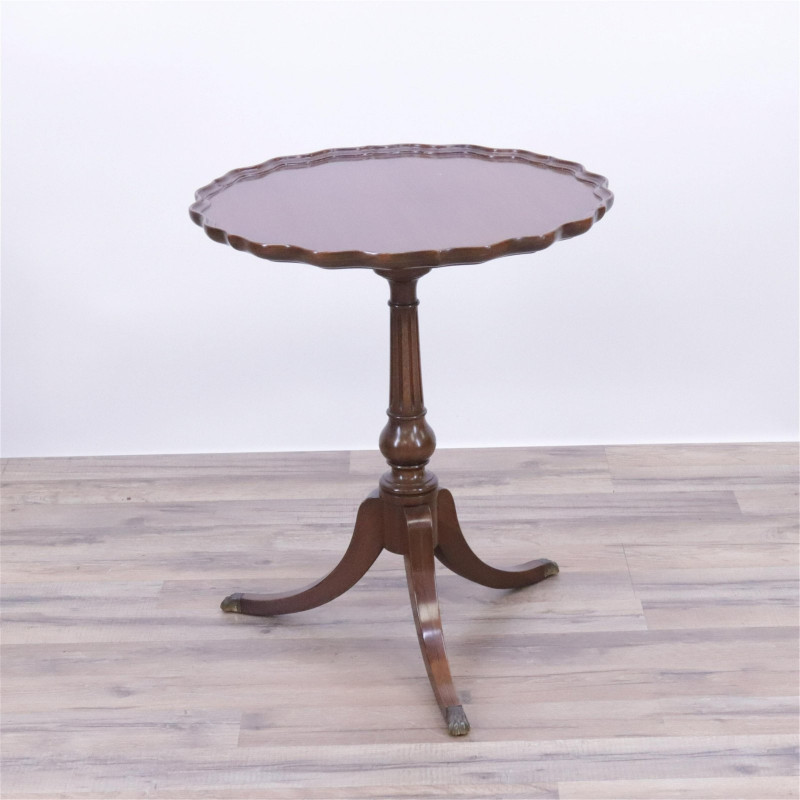 George III Style Mahogany Tripod Table, c 1940
