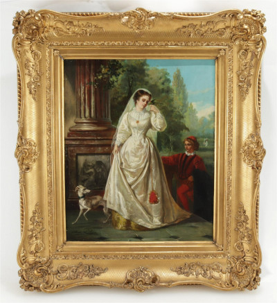 Albert Dillens - Portrait of Lady