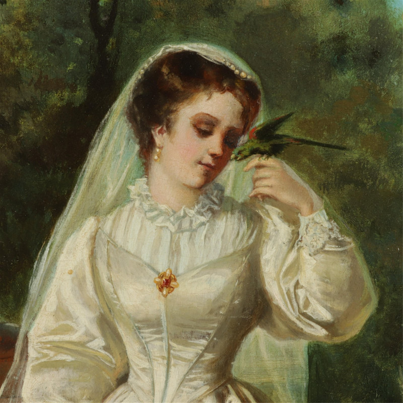 Albert Dillens - Portrait of Lady