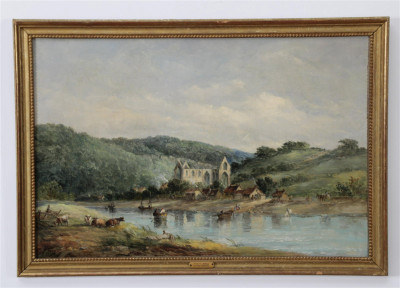 Attributed to Alfred Vickers - Tintern Abbey