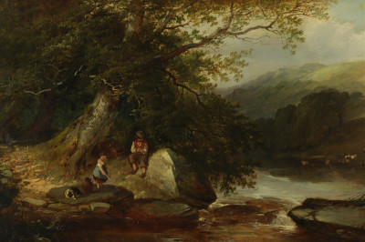 Image for Lot H. J. Boddington - The River Lynn