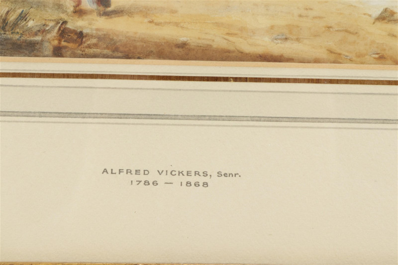 Alfred Vickers Sr. - Pair of Coastal Landscapes