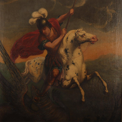 Image for Lot St. George Slaying The Dragon O/C
