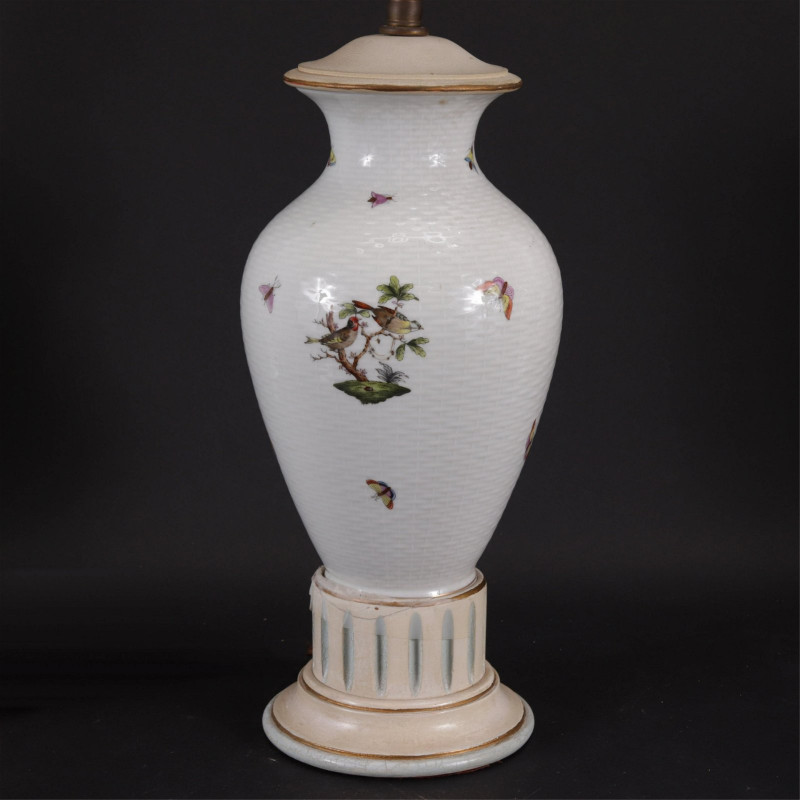 Group of Continental & English Porcelain Lamps