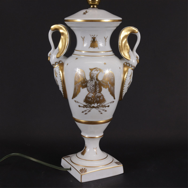 Group of Continental & English Porcelain Lamps