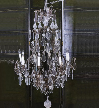 Image for Lot Louis XV Style 6-Light Chandelier