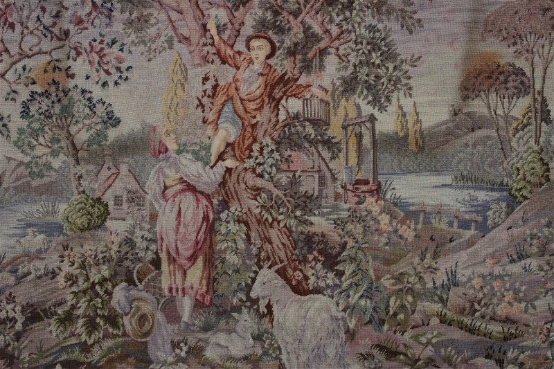 French Style Figural Tapestry
