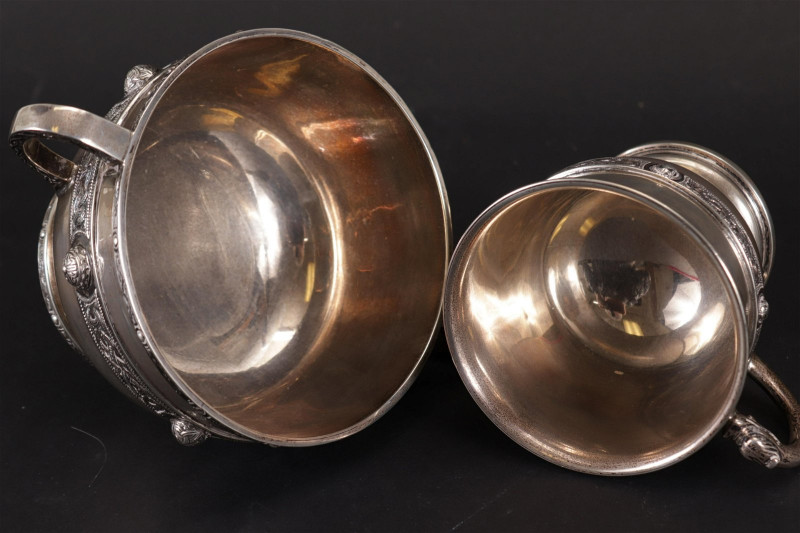 Mappin & Webb Sterling Silver Handled Cups, 1929