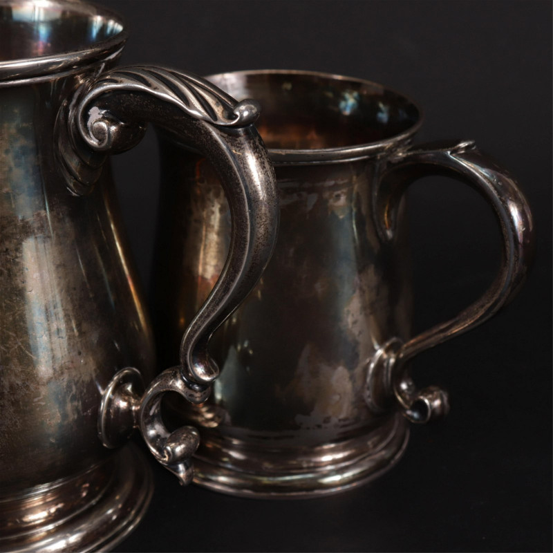 English Sterling Silver Tankards & Pitchers