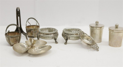 Large Group of Antique Silver Plate