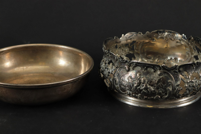 Group of Sterling Silver Tabletop Items