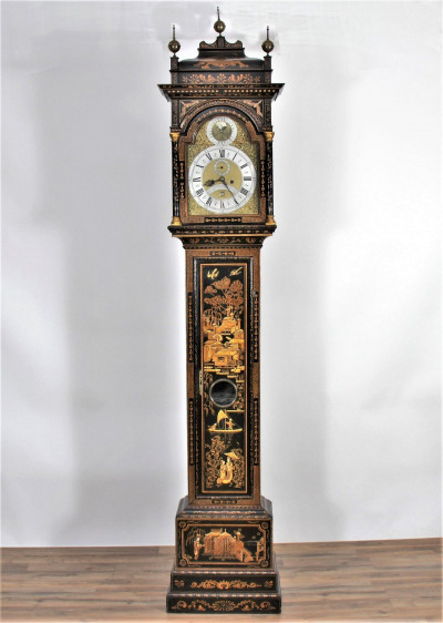 Image for Lot Ben Goddard George III Style Tall Case Clock