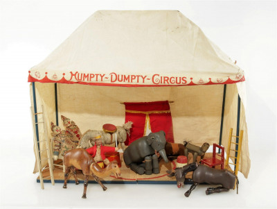 Image for Lot Schoenhut's Toy Circus, C1928: Tent, Animals,etc.