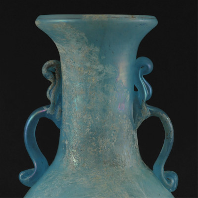 Murano Glass Grecian Style Vase