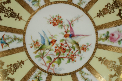 Royal Crown Derby for JE Caldwell Cabinet Plates