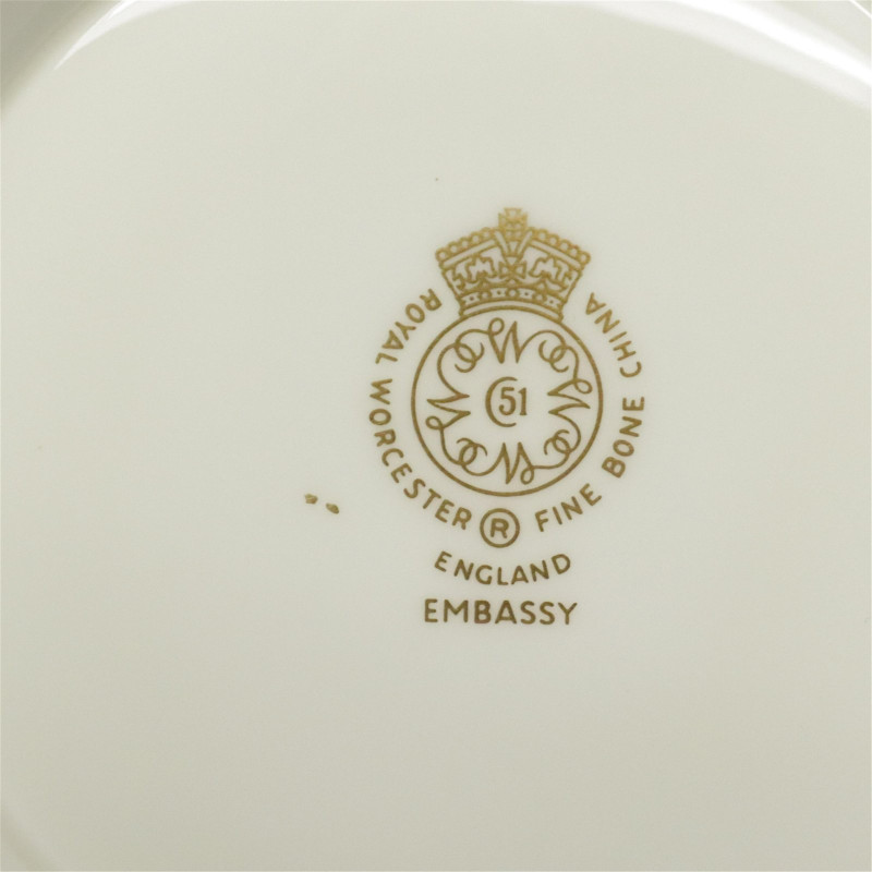 Royal Worcester Embassy Porcelain Dinner Service
