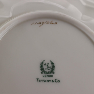 Set of 12 Leonx for Tiffany & Co Gilt Rimmed Bowls