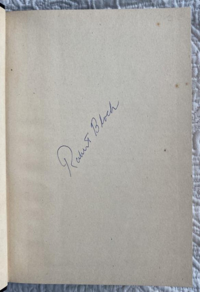 R. Bloch Opener of the Way signed Arkham 1945