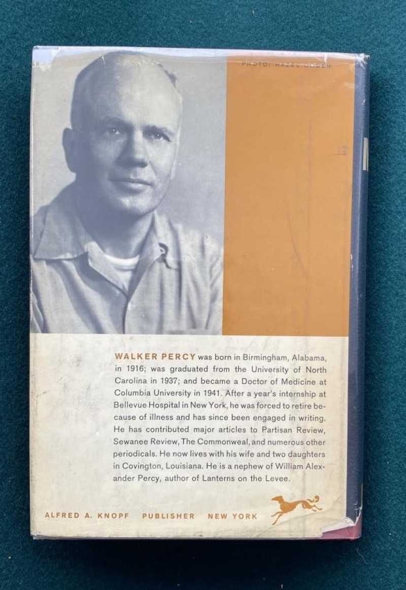Walker Percy The Moviegoer 1961 1st of 1st book