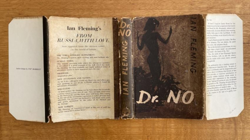 Ian Fleming Dr. No, May 1958 1st, 2nd imp. with dj