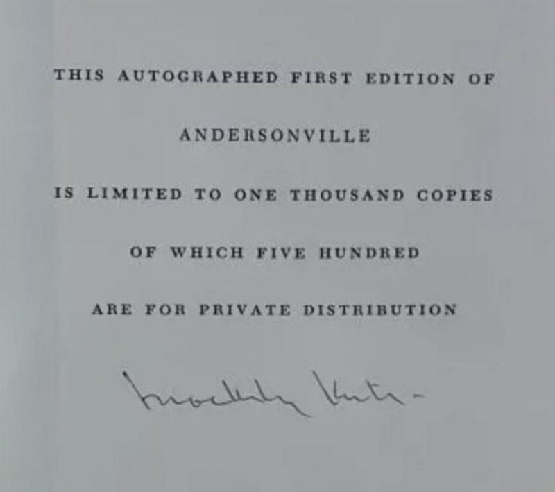 KANTOR Andersonville Limited & signed