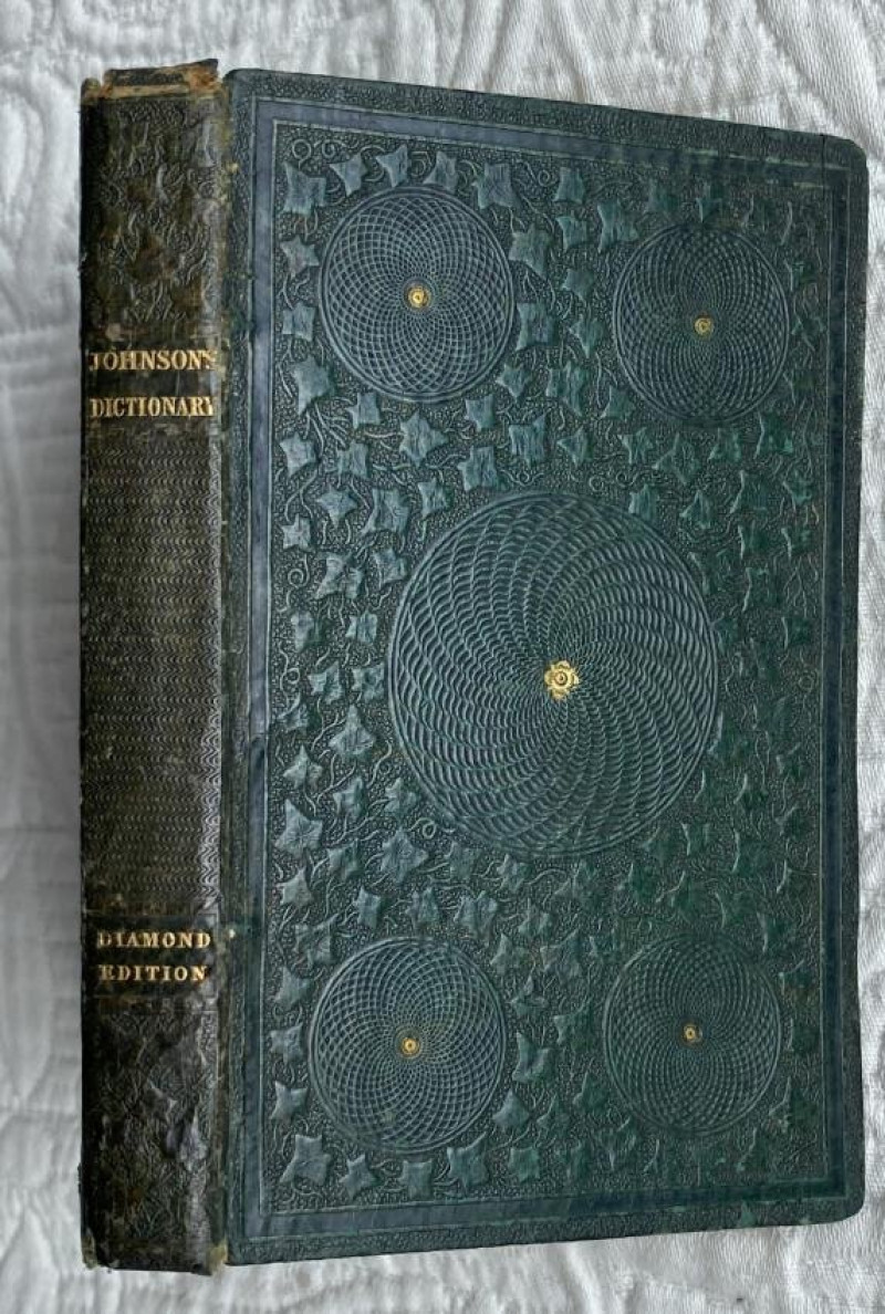 Diamond Edition' of Dr. Johnson's Dictionary 1835