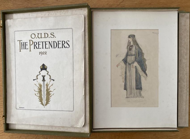 Folio of designs for Ibsen's The Pretenders, 1922