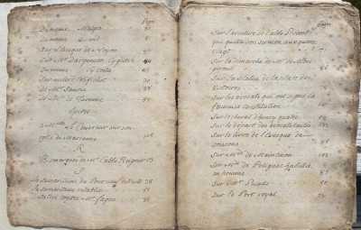 18th-cent. manuscript 70 poems Voltaire & others