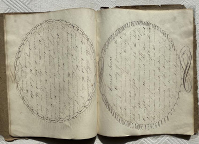 Stephen Webster calligraphic copy-book, 1830s ?