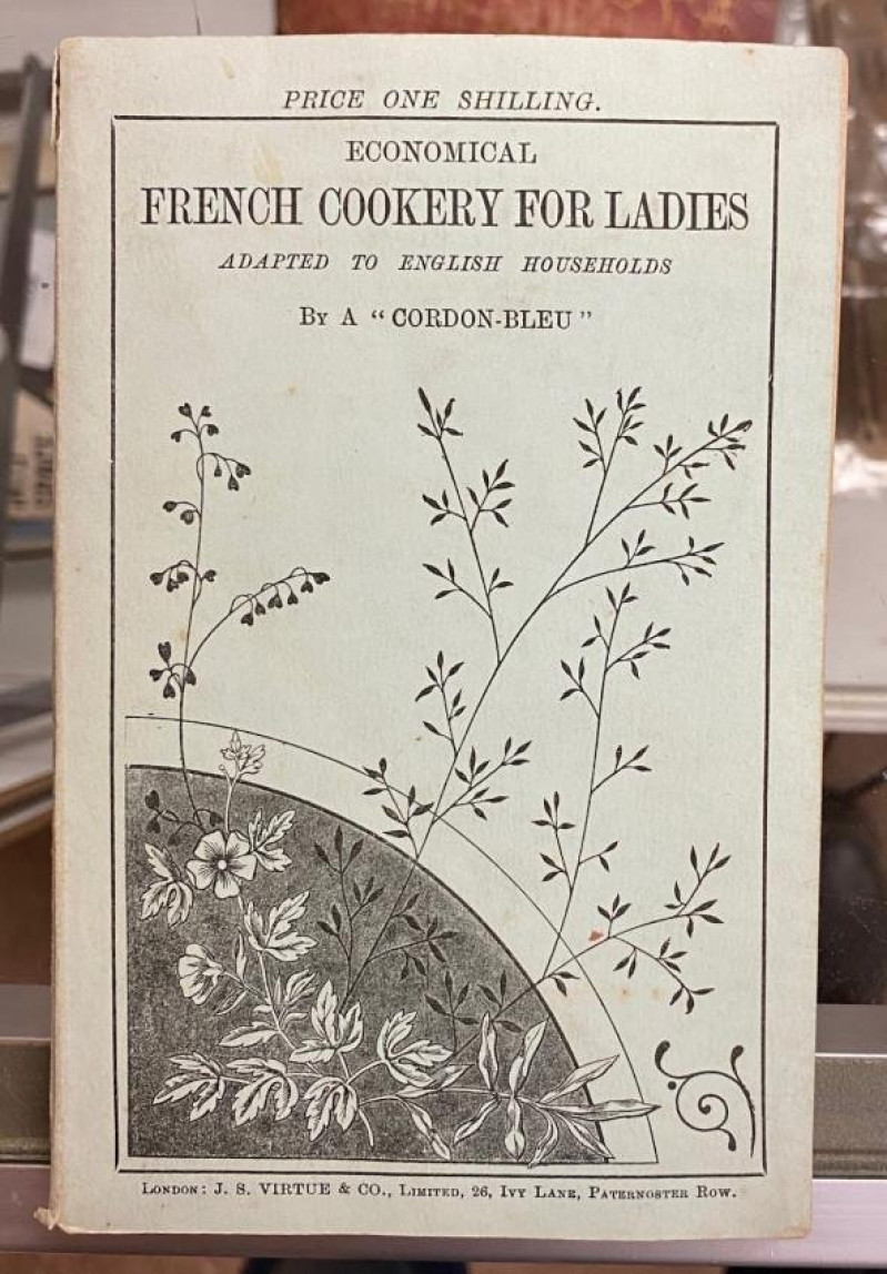 1888 Economical French Cookery in orig. wrappers