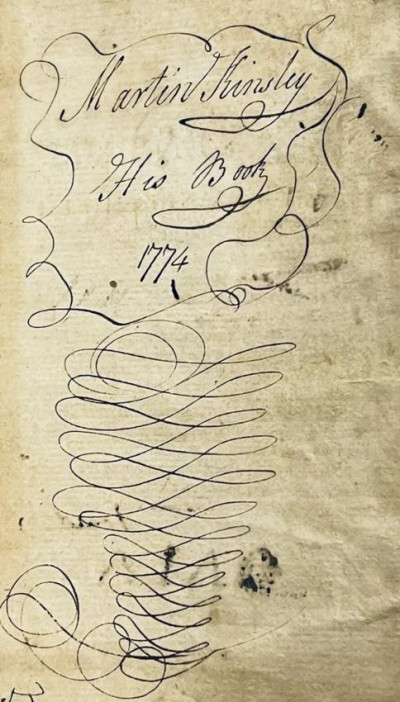 Image for Lot Mill 1760 BIBLE IN GREEK Rev. War Harvard ms Notes