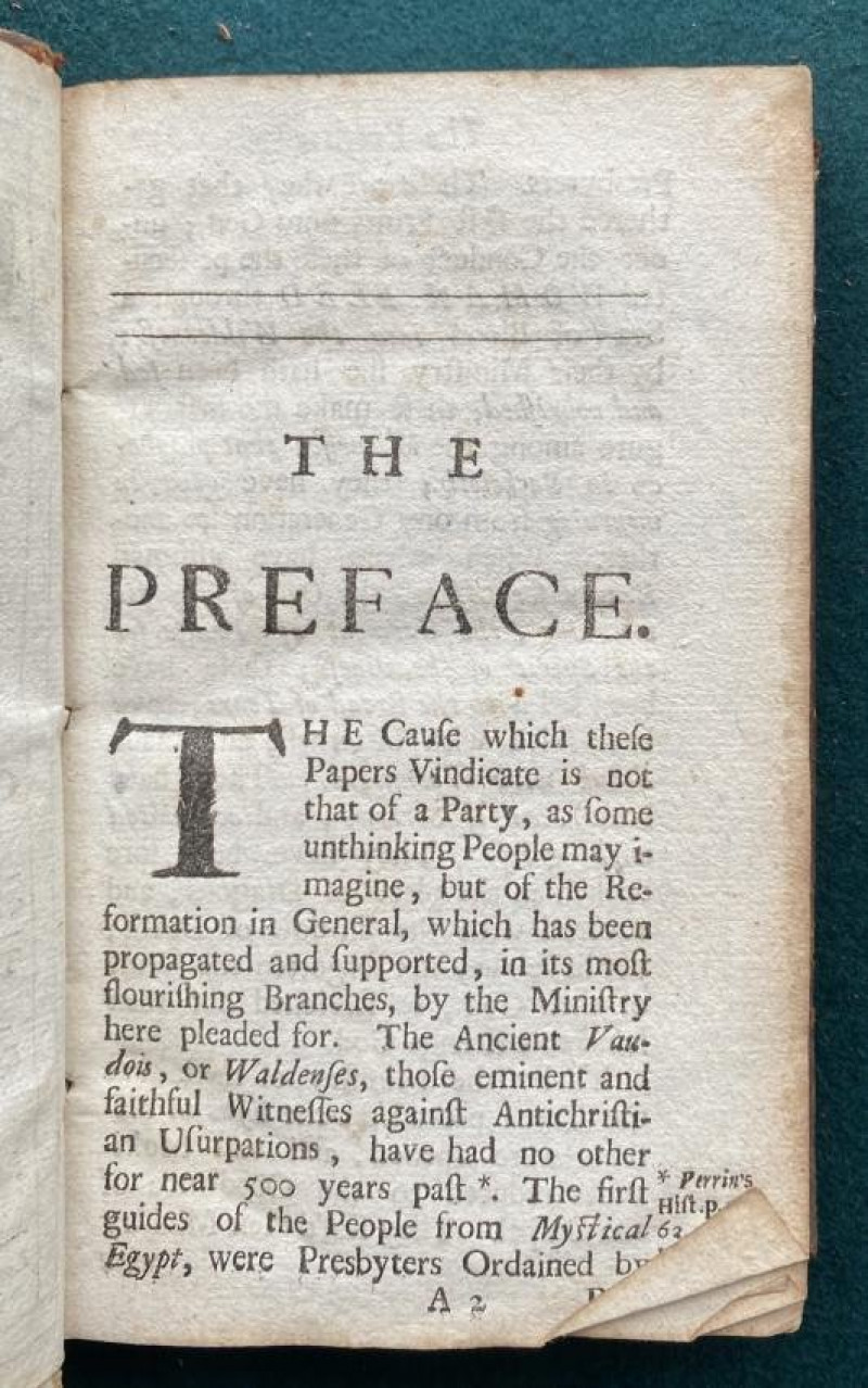 Owen on Ordination 1st edition nice copy 1694
