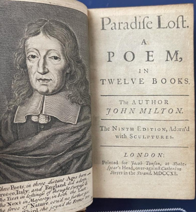 1711 Milton Paradise Lost illustrated
