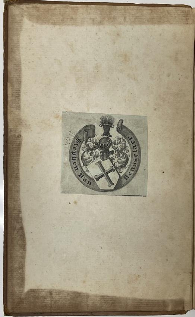 1777 History King Philip BOOKPLATES van Rensselaer