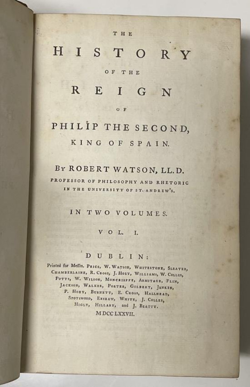 1777 History King Philip BOOKPLATES van Rensselaer
