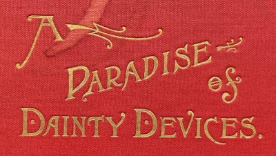 "Paradise of Dainty Devices" Mlle. Ruel's School