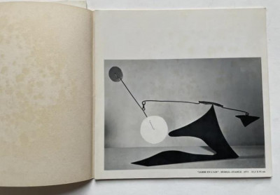 Rare Calder catalogue with Miro Lithographs