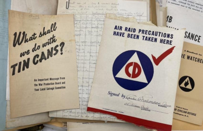 Archive: WWII Air Raid Warden?s Ephemera & papers
