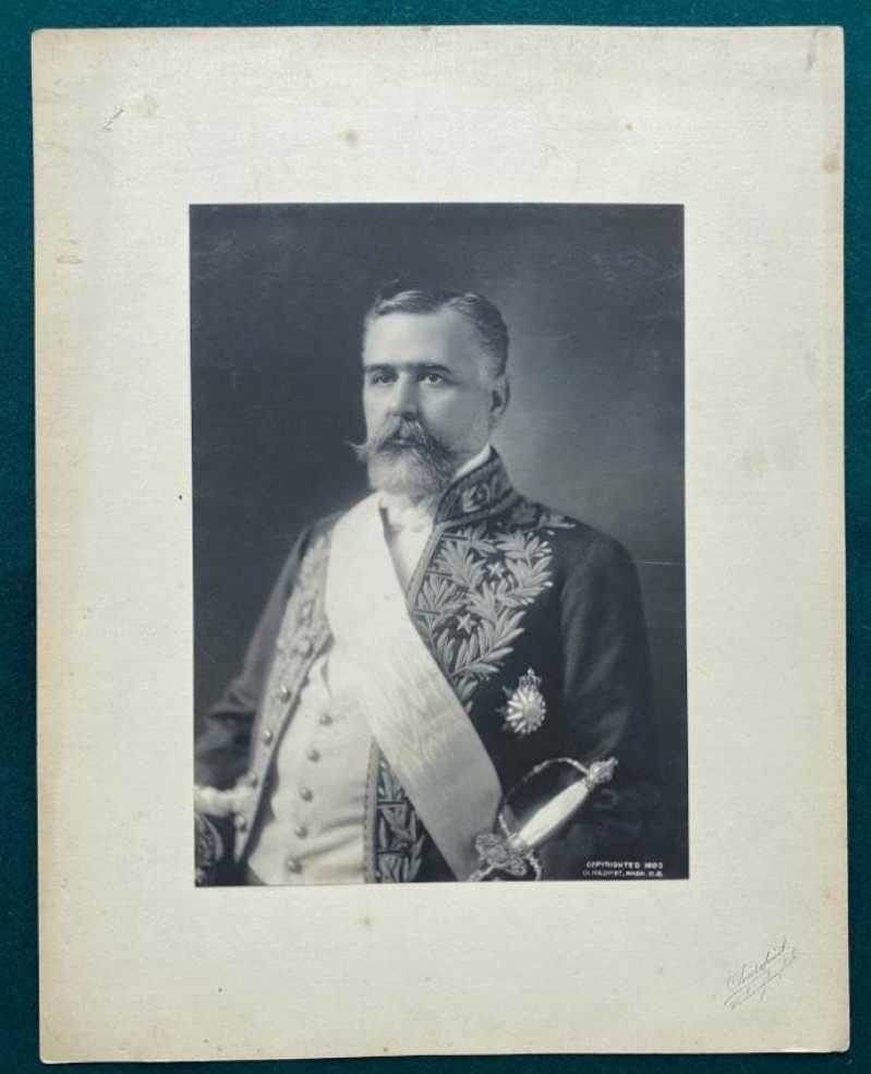 6 portraits of diplomats by Clinedinst 1903-5