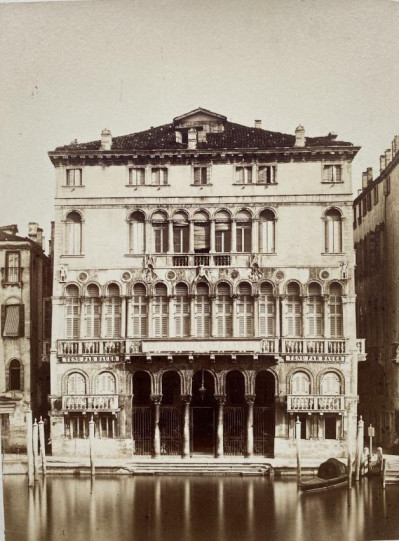 C. Naya pair of photos buildings in Venice 1860s
