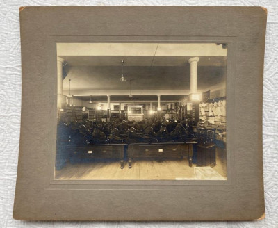 9 photos: shops and shop interiors c.1900-1927