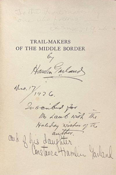 INSCRIBED: Trail Makers of the Middle Border