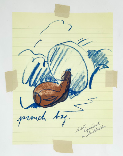 Claes Oldenburg - Untitled (Punch Bag)