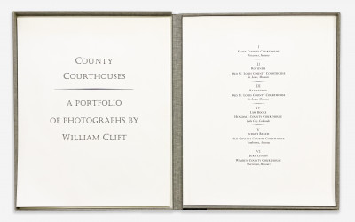 William Clift - County Courthouses, Portfolio of 6