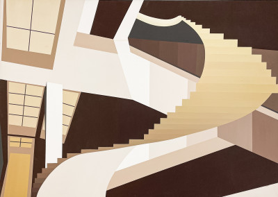 Image for Lot Unknown Artist - Untitled (Winding Stair)