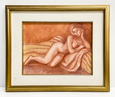 Irina Makarova - Reclining Nude Woman