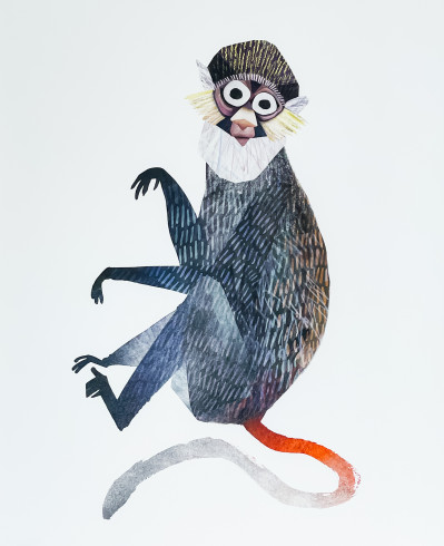 Image for Lot Brendan Wenzel - Sclater's Guenon