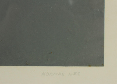 Norman Ives (1923-1978) "#4, 1967" Screenprint